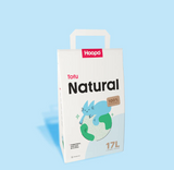 Katzenstreu Tofu von Hoopo | nachhaltiges Katzenstreu 7 Liter