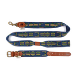 Buddys Halsband und Leine Etna Blue