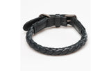 DuePuntoOtto Ferdinando Hundehalsband schwarz shark