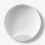 Hoopo Plate Katzenfressnapf weiss