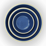 Lills Balu Hundenapf Night Blue aus Emaille blau