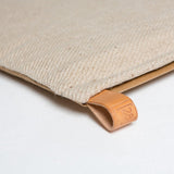 2.8 Atmungsaktive Hunde Reisedecke Richard aus Jute