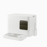 Hoopo® Dome Plus nachhaltiges Katzenklo | Weiß