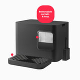 Hoopo® Dome Plus nachhaltiges Katzenklo | Grau