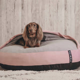 Orthopädisches Hundebett PAIKKA Recovery Burrow Bed Pink