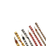 Nachhaltige Hundeleine Peruvian von Buddys Gold, Schwarz, Rot und Braun