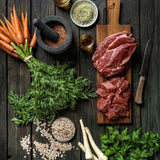 LILA LOVES IT Hundefutter Rind mit Dinkelflocken