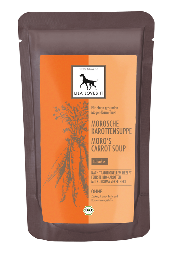 Karottensuppe nach Moro für Hunde