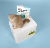 Katzenstreu Tofu von Hoopo | nachhaltiges Katzenstreu 7 Liter