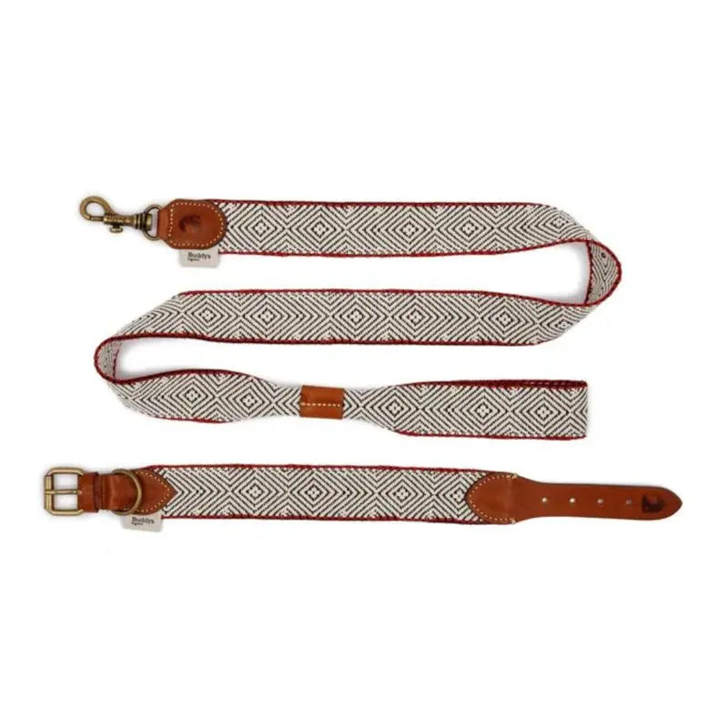 Capri Beach Hundeleine und Halsband von Buddys Boho Stil