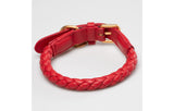 DuePuntoOtto Ferdinando Hundehalsband rot 