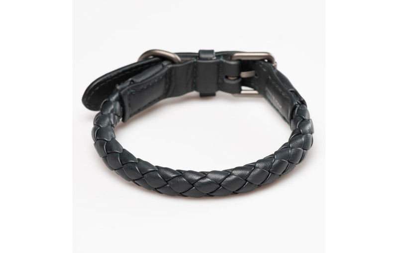 DuePuntoOtto Ferdinando Hundehalsband schwarz shark 