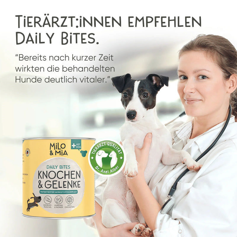 Milo & Mia Knochen & Gelenke Daily Bites Softsnack