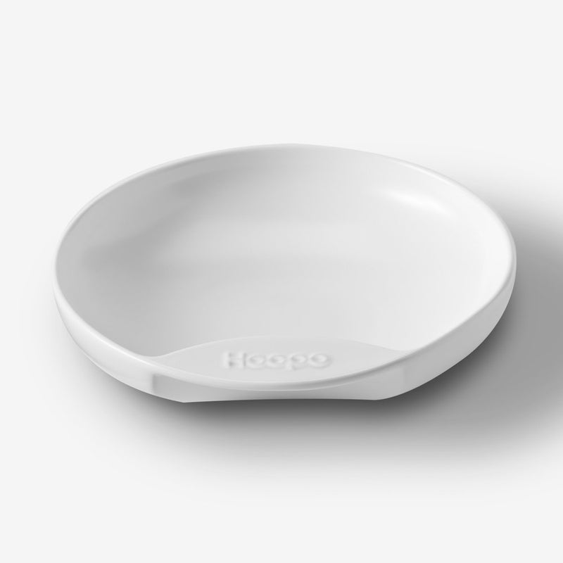 Hoopo Plate Katzenfressnapf weiss 