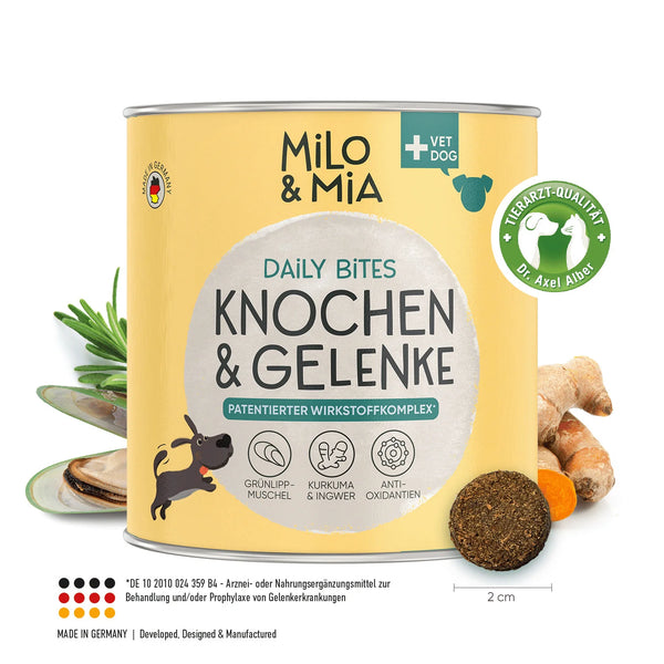 Milo & Mia Knochen & Gelenke Daily Bites Softsnack