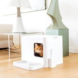 Hoopo® Dome Plus nachhaltiges Katzenklo | Pink