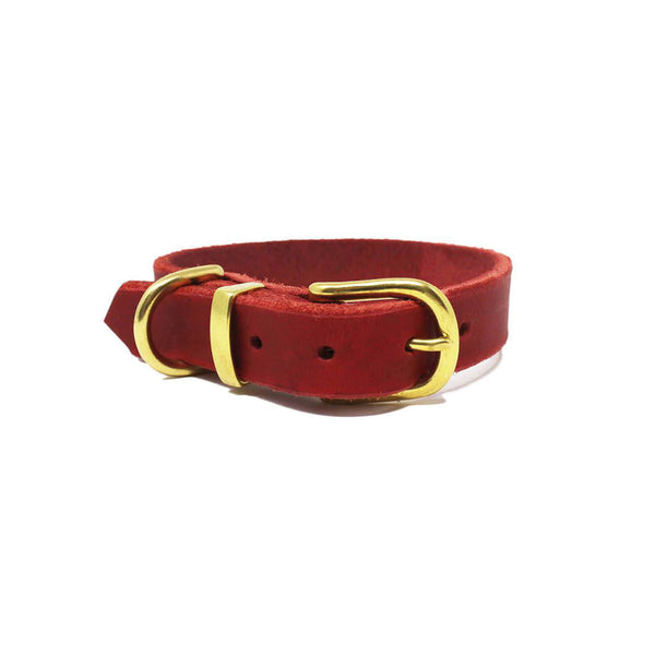 Naturahund Nachhaltiges Fettleder Halsband