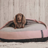 Orthopädisches Hundebett PAIKKA Recovery Burrow Bed Pink 