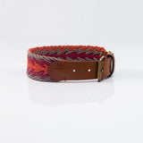 Buddys Hundehalsband Peruvian Arrow Orange Rückseite