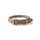 duepuntoOtto Hundehalsband aus Leder Ferdinando | Lazy Taupe