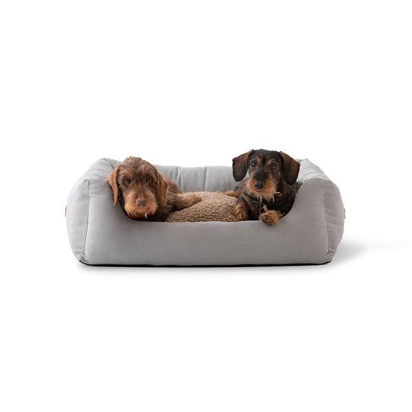 DuePuntoOtto Hundebett Henri | Dove Grey