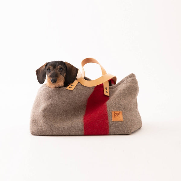 DuePuntoOtto Hundetasche Inge | Rot