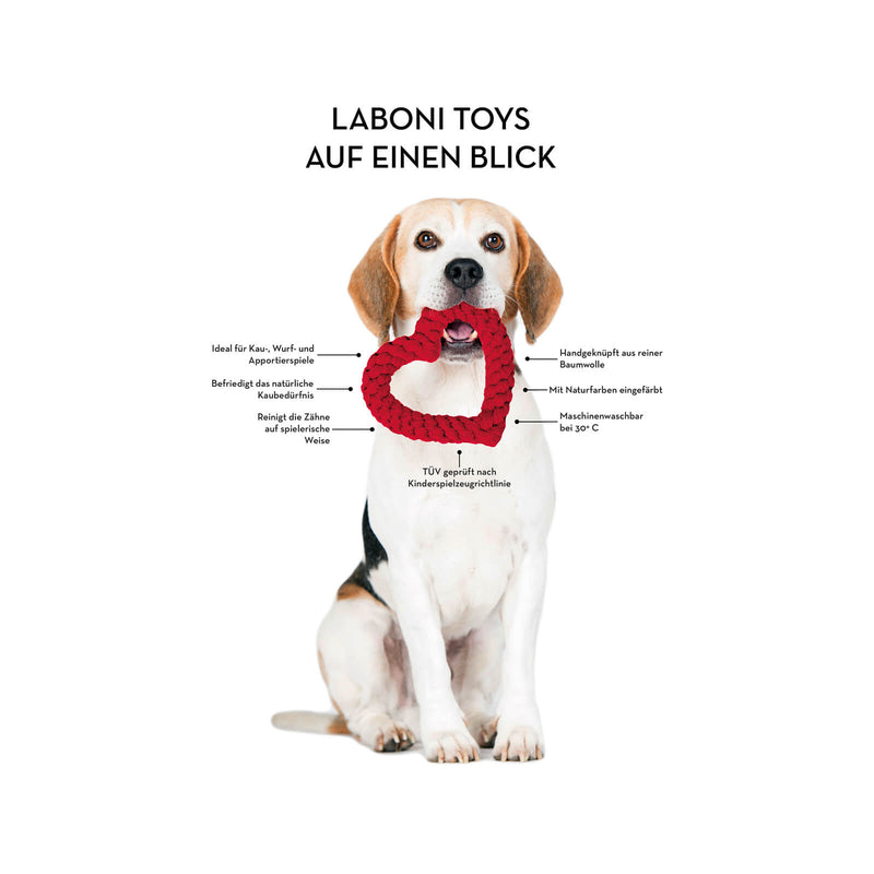 Laboni Spielzeug für Hunde | Franzi Flamingo