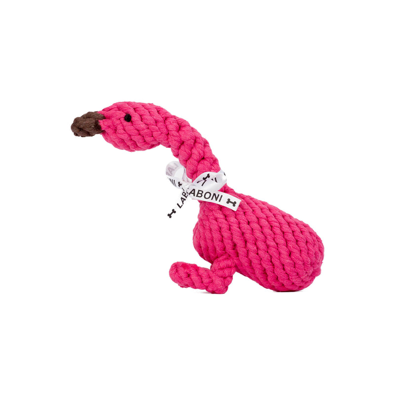 Laboni Spielzeug für Hunde | Franzi Flamingo