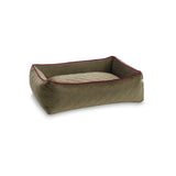 LABONI Classic Hundebett | Kollektion OXFORD | Olive