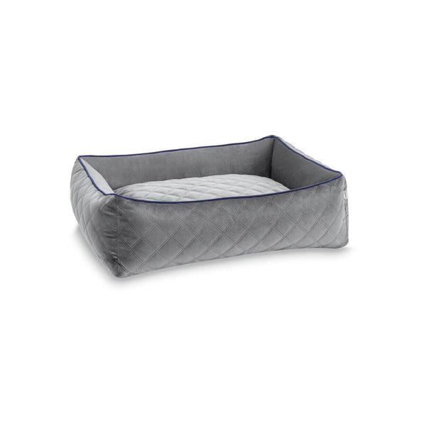 LABONI Classic Hundebett | Kollektion OXFORD | Grau