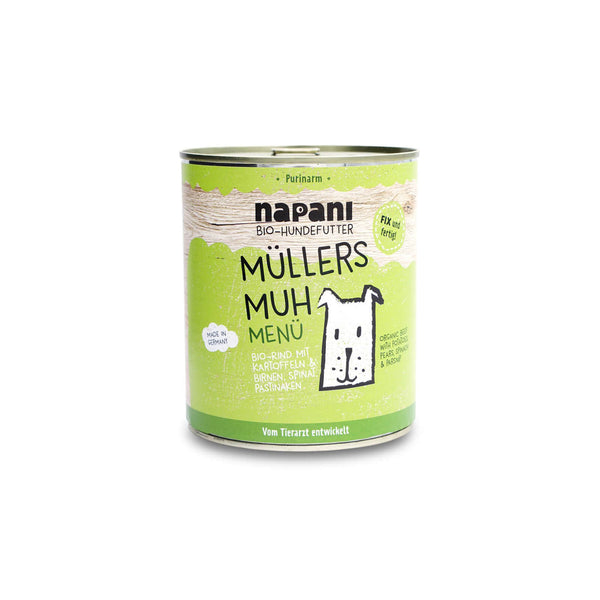 Napani Bio-Hundefutter Müllers Muh