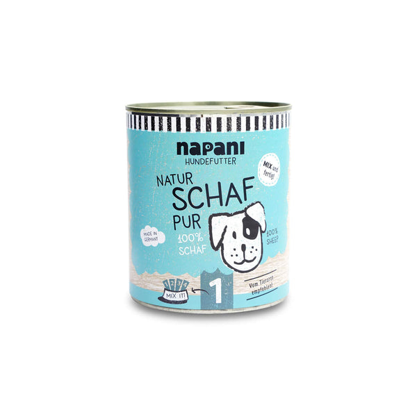 Napani Bio-Hundefutter Schaf pur