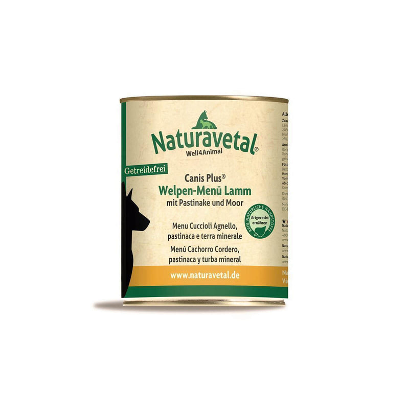 Naturavetal Canis Plus Welpen-Menü Lamm | 800g