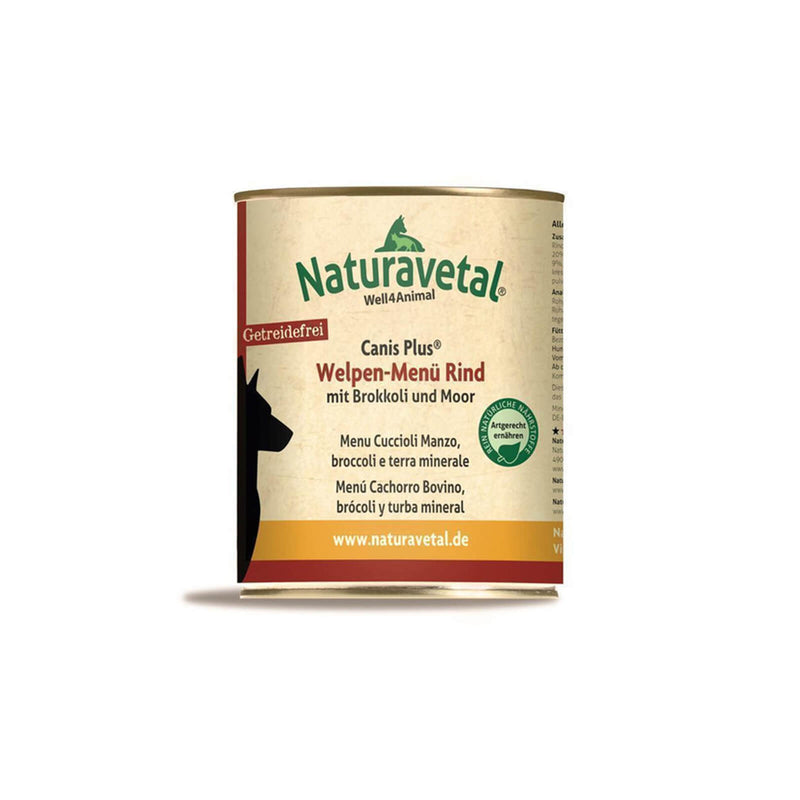 Naturavetal Canis Plus Welpen-Menü Rind | 800g