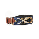 Buddys Hundehalsband Peyote Blau